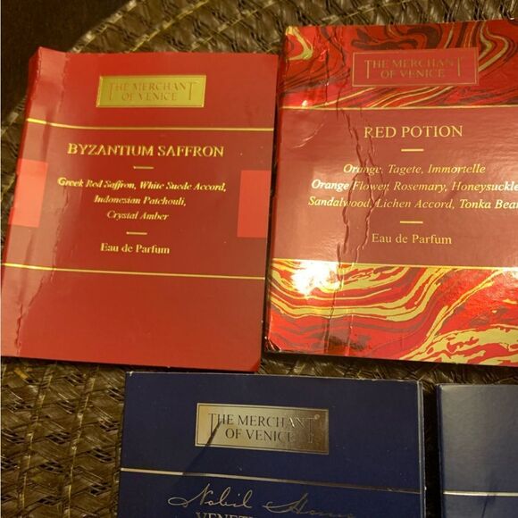 The Merchant of Venice (8) sample bottles Perfumery made from Venice. - Picture 3 of 6